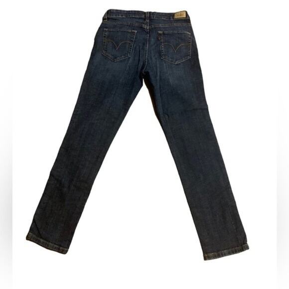 Levi's Jeans Mid Rise Skinny Dark Wash Womens Size 10 M - Picture 2 of 10